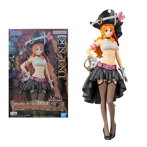 Figura de One Piece - Nami estilo Steampunk (19 cm con accesorios)
