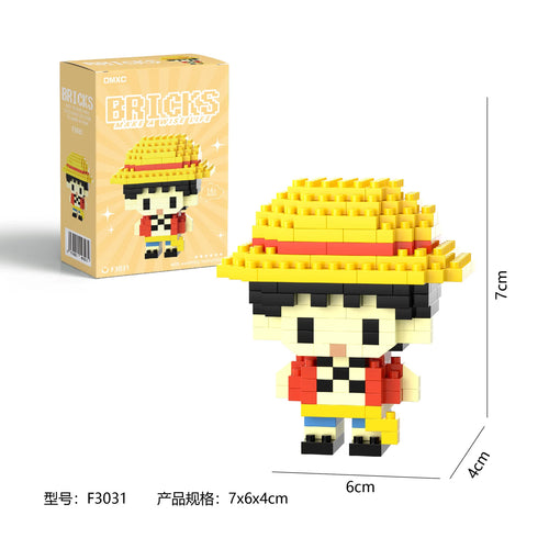 Lego One Piece - Monkey D. Luffy (Set de ensamblaje clásico)