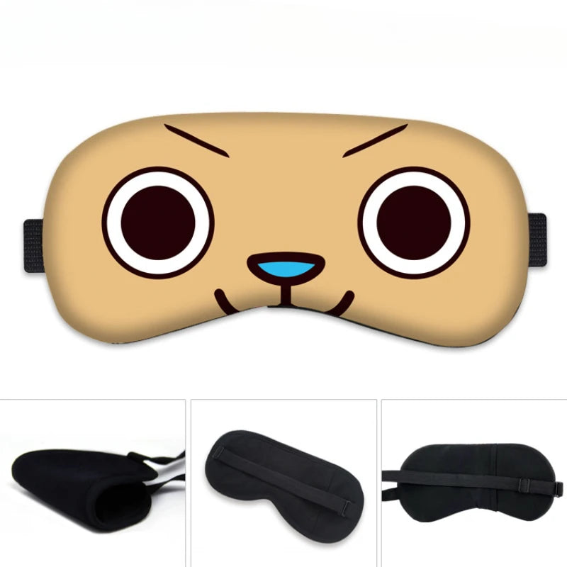 Maschera per dormire in un unico pezzo - Design Kawaii Tony Tony Chopper