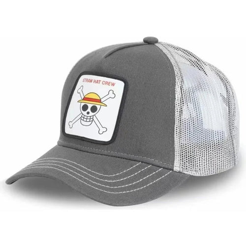 Casquette Trucker One Piece - Luffy Gris
