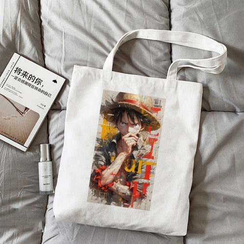 Sac Tote Bag One Piece – Luffy Action Dynamique