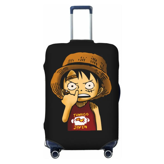 Housse de Valise One Piece - Luffy Chibi Design Kawaii