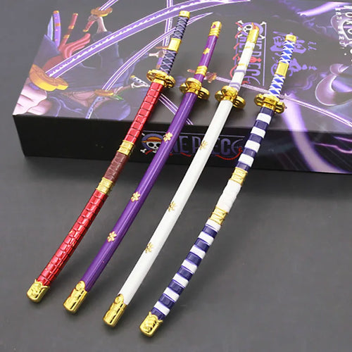 Sabre One Piece - Set de 3 Katanas de Roronoa Zoro (Collection Armes)