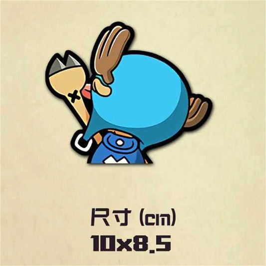 Adesivo One Piece - Mano di Tony Tony Chopper (10x8,5 cm)