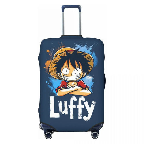 Housse de Valise One Piece - Portrait Monkey D. Luffy Focus