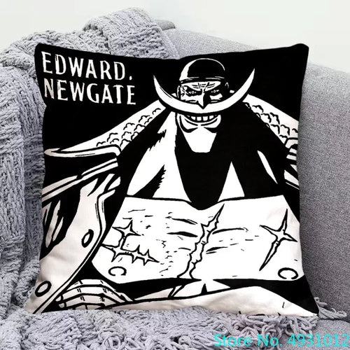 Fodera per cuscino One Piece - Edward Newgate (Barbabianca)