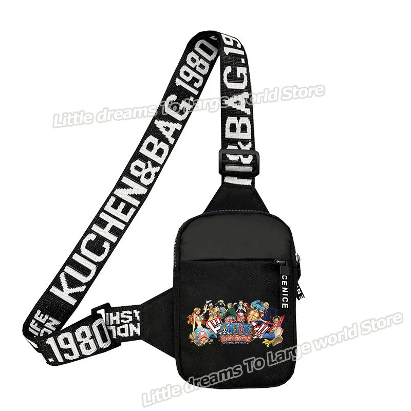 Sac Bandoulière One Piece – Équipage One Piece Illustration Groupe