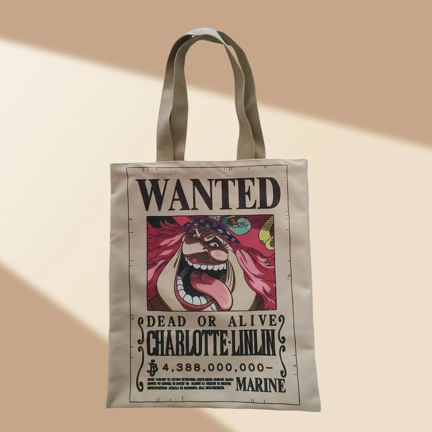 Tote Bag One Piece – Avis de Recherche Charlotte Katakuri