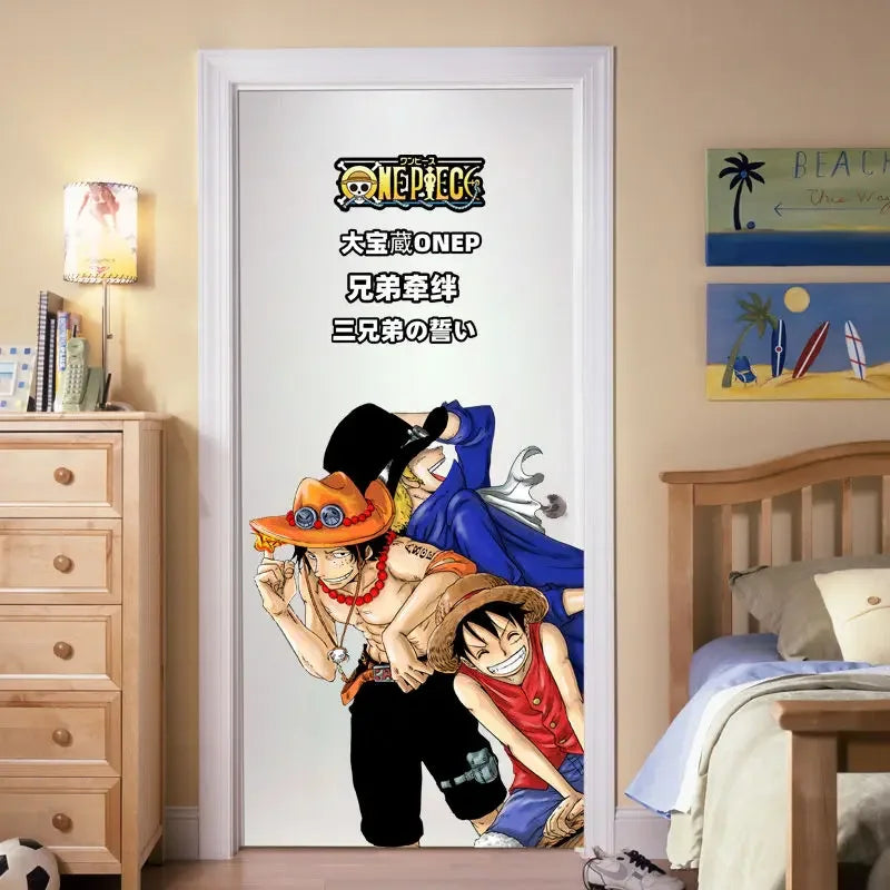 Tapiz de One Piece - Póster de "Se buscan Luffy y Zoro" (Wano Kuni)