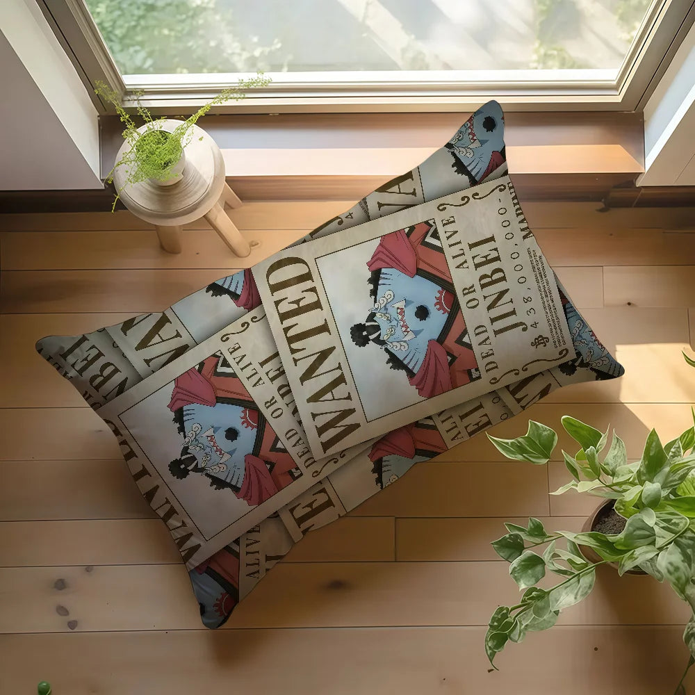 Funda de almohada de One Piece Wanted - Jinbe (El Paladín de los Mares)