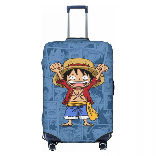 Funda de maleta de One Piece - Modo Aventura de Luffy Sonriente