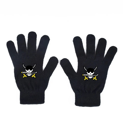 Gants One Piece – Skull Pirate Sabres Croisés