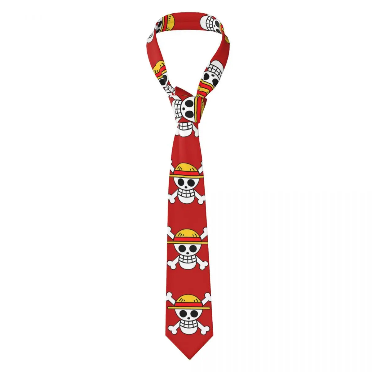 Corbata de One Piece – Pirata Calavera Roja