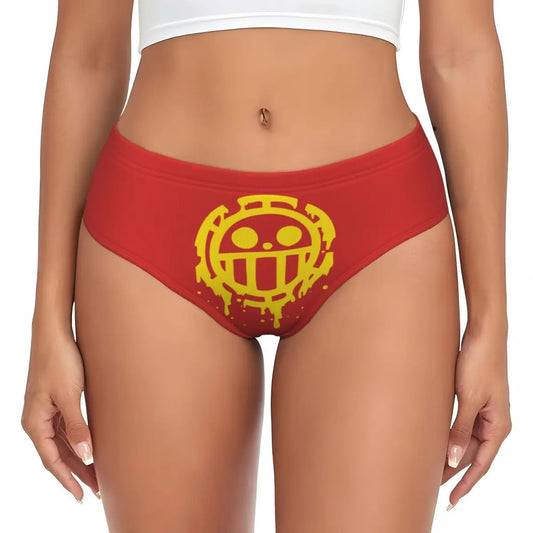 Culotte One Piece - Emblème Spade Pirates (Portgas D. Ace - Rouge)