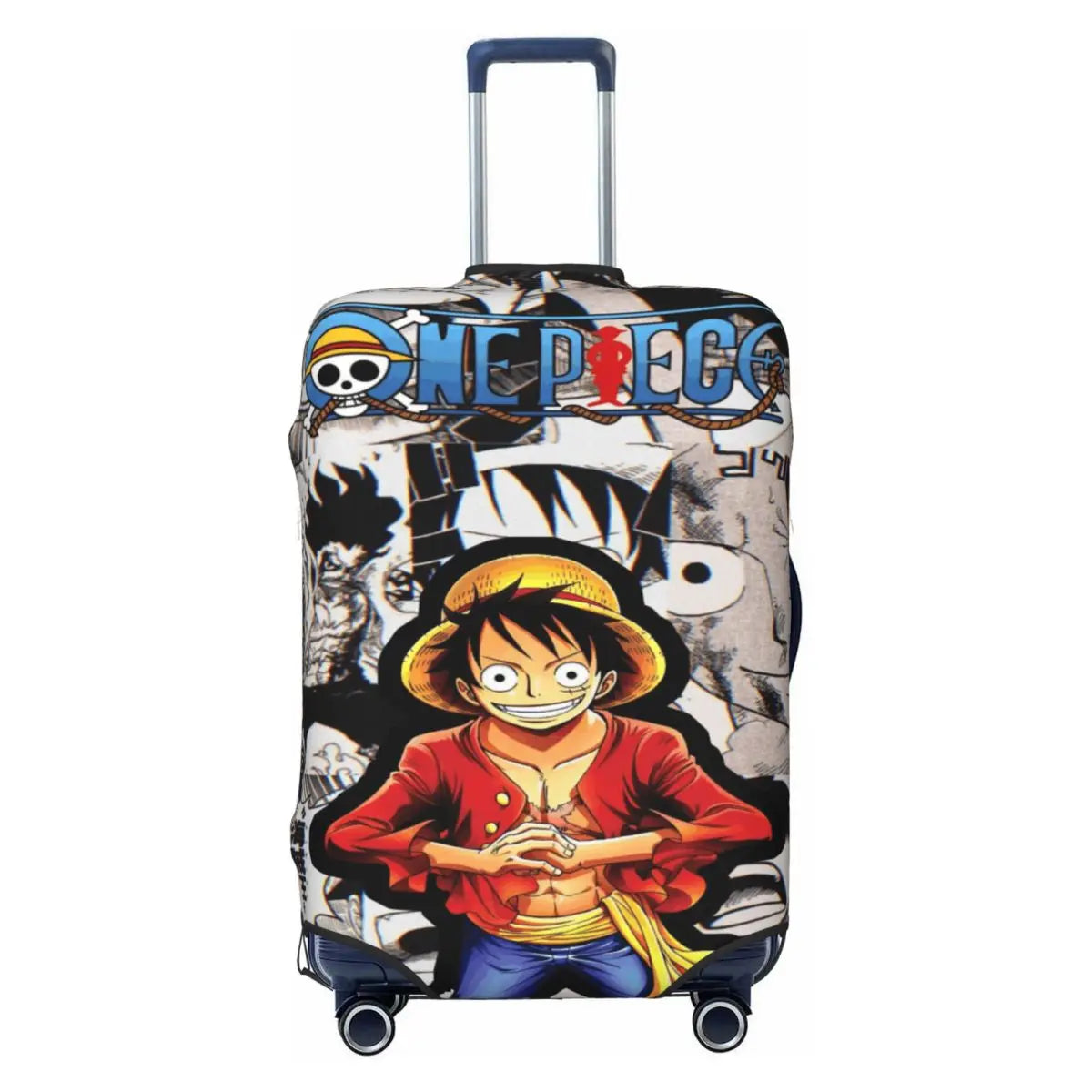 Housse de Valise One Piece - Montage Scènes Manga & Luffy