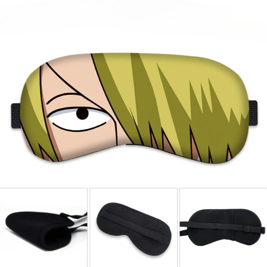 Masque de Sommeil One Piece - Design Yeux de Vinsmoke Sanji
