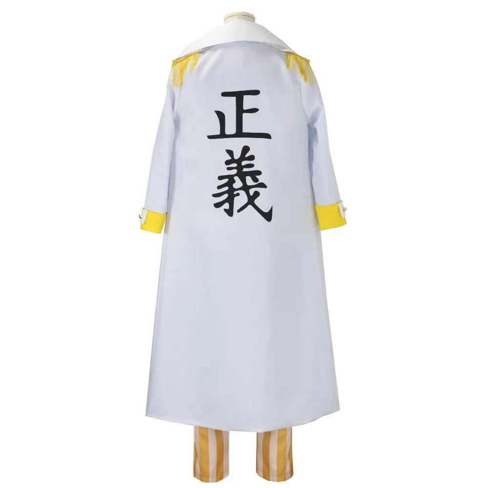 Costume Cosplay One Piece - Tenue Amiral de la Marine (Manteau "Justice")