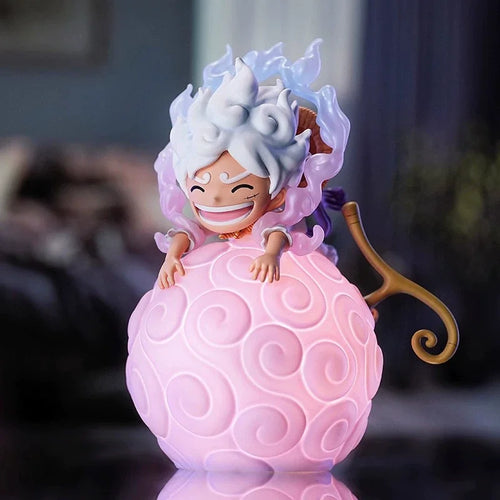 Figura di One Piece - Luffy Gear 5 sul Frutto del Diavolo