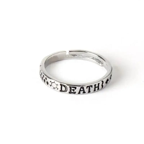 Bague One Piece - Inscription Death Trafalgar Law