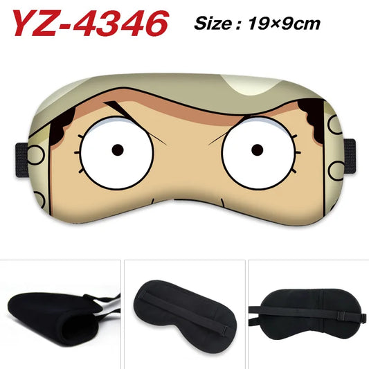 Masque de Sommeil One Piece - Design Yeux de Usopp "Sogeking"