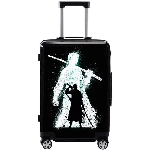 Valise One Piece - Silhouette Zoro Roronoa Sabres (Noir)
