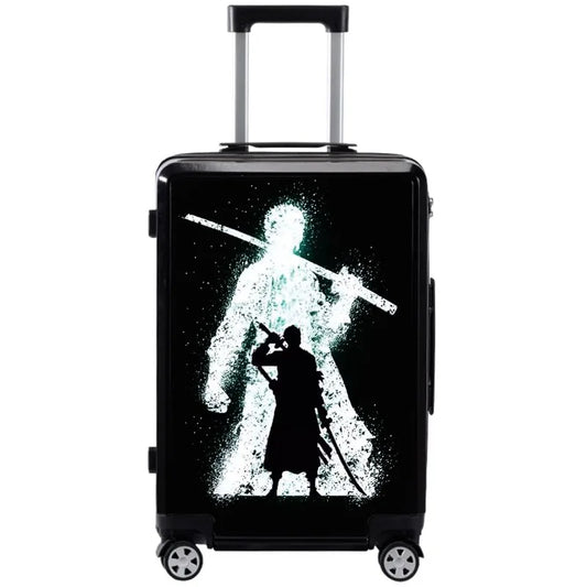 Valise One Piece - Silhouette Zoro Roronoa Sabres (Noir)