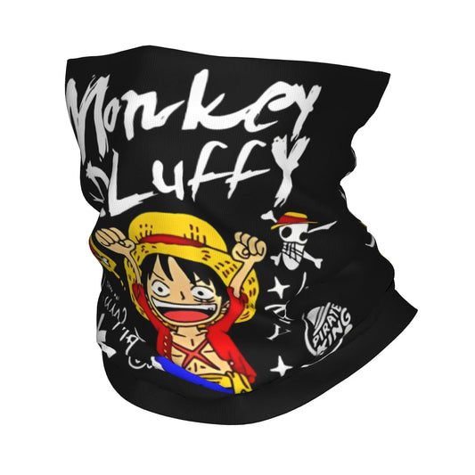 Calentador de cuello de One Piece - Texto de Monkey D. Luffy