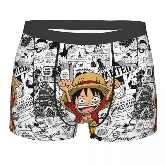 Boxer - Luffy Manga N&B