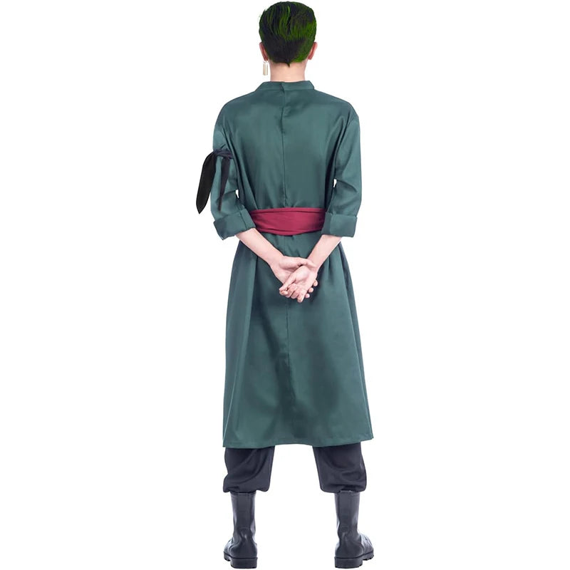 Disfraz de una pieza - Traje para adulto de Roronoa Zoro (estilo Wano Kuni)