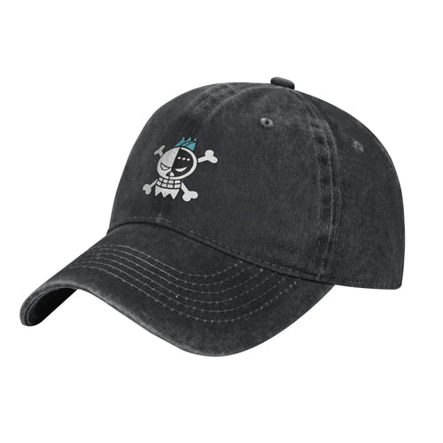 Casquette One Piece - Dad Hat Pirate Gris