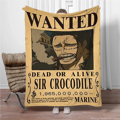 Couverture One Piece Wanted - Sir Crocodile (Baroque Works)