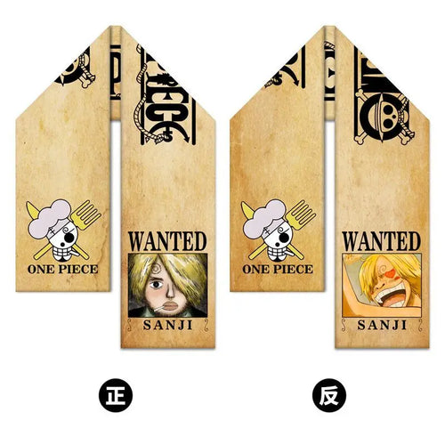 Bufanda de One Piece – Se busca sonrisa de Sanji