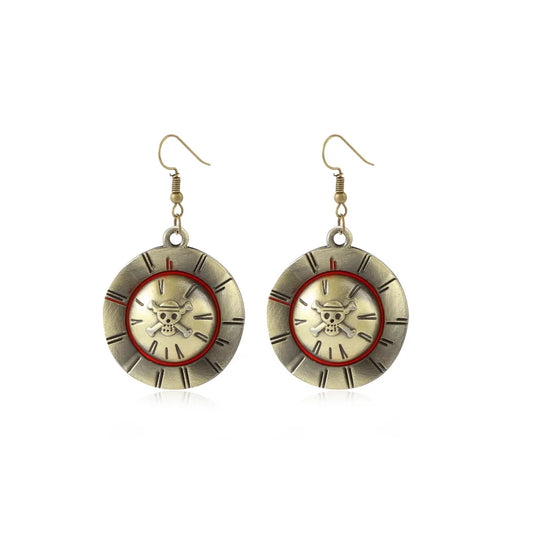 Boucles d'oreilles One Piece - Bouclier Sogeking (Usopp)
