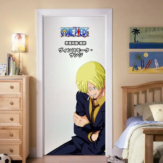 Tapisserie Murale One Piece - Vinsmoke Sanji (Posture de Combat)