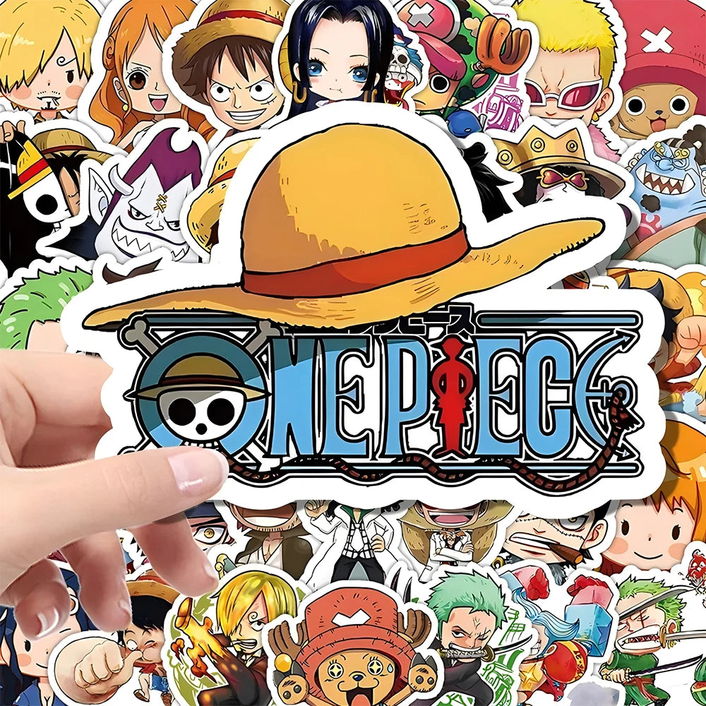 Pacchetto adesivi One Piece - Disegni Kawaii e Chibi (Personaggi Vari)