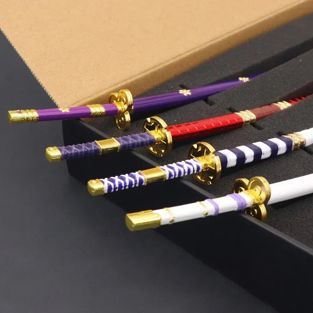 Sabre One Piece - Set de 3 Katanas de Roronoa Zoro (Collection Armes)