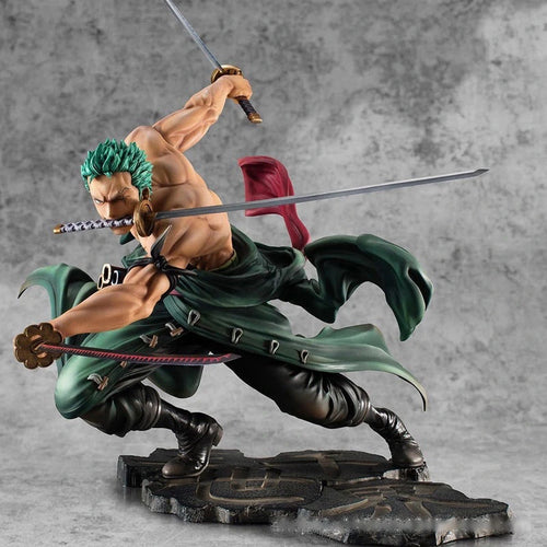 Figura di One Piece - Attacco speciale di Roronoa Zoro (effetti taglienti)