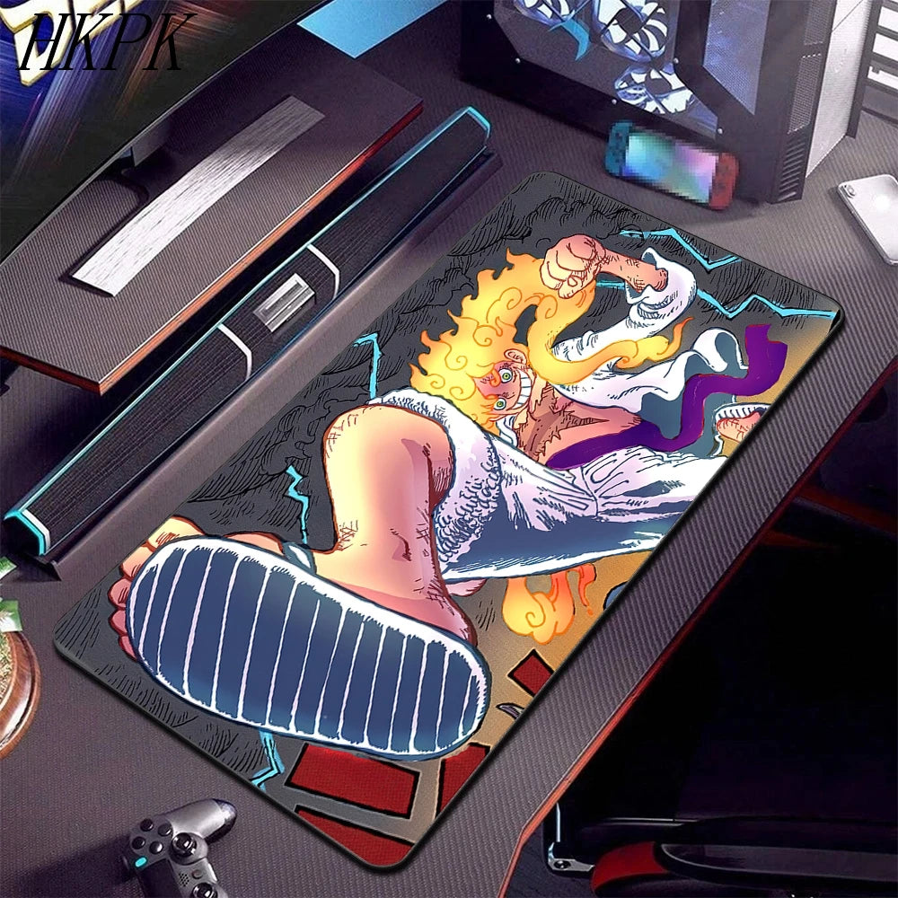 Tappetino da scrivania One Piece - Posa della vittoria di Luffy Gear 5