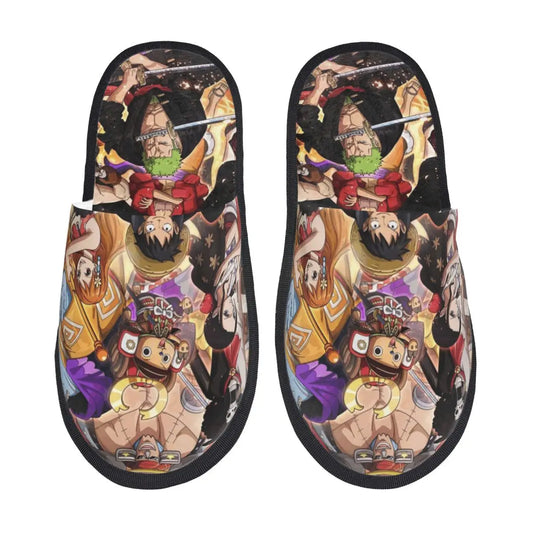 Chaussons One Piece - Design Équipage Mugiwara Festif