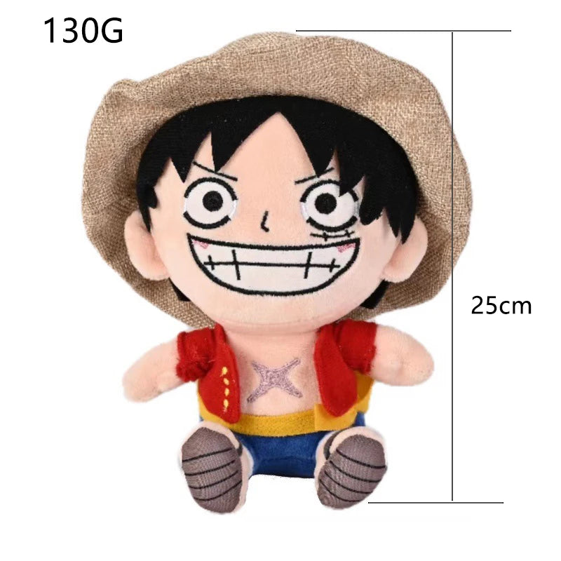 Lot de Peluches One Piece - Luffy Gear 5 & Monkey D. Luffy Chibi
