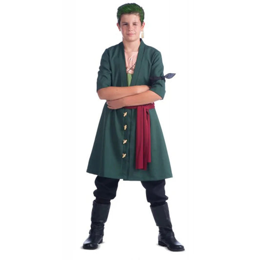 Déguisement One Piece - Tenue Enfant Roronoa Zoro (Avec Accessoires)