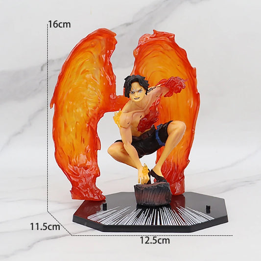 Figurine One Piece - Portgas D. Ace "Poing de Feu" (Effets Dynamiques)