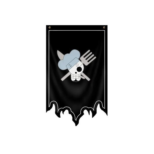Bandiera di One Piece - Jolly Roger Sanji (Cook)