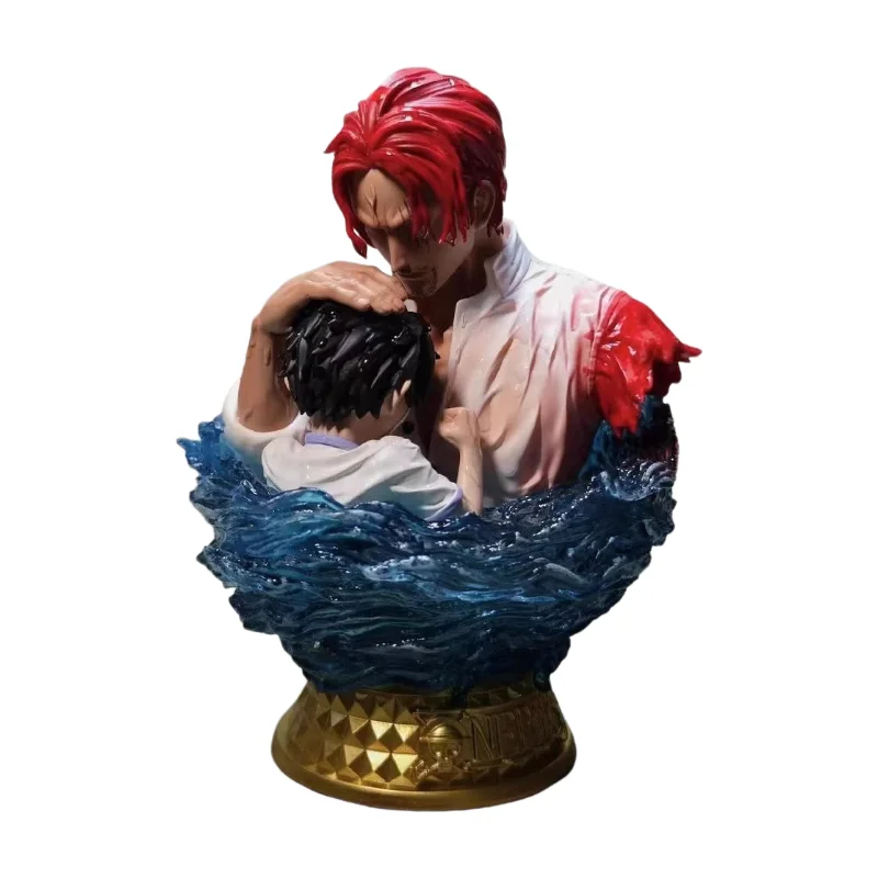 Buste One Piece - Shanks le Roux & Luffy (Scène de l'Adieu)