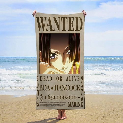 Toalla de playa de una pieza - Se busca Boa Hancock (Emperatriz Pirata)