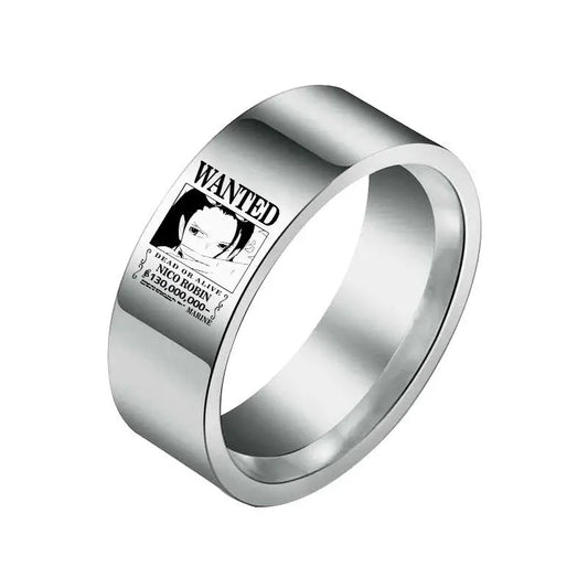 Bague One Piece - Wanted Nico robin