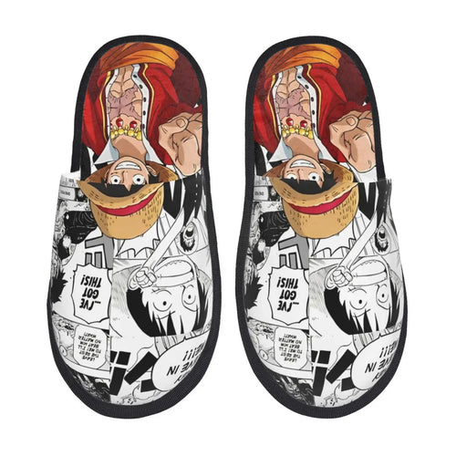 Pantuflas de una pieza - Diseño de Shanks the Red &amp; Crew