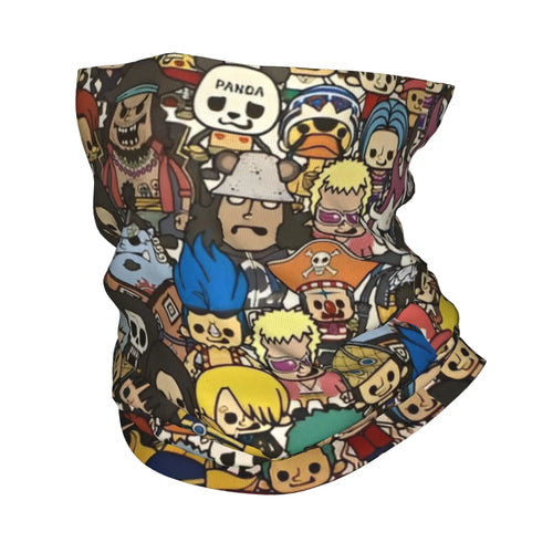 Calentador de cuello de One Piece - Collage de Mugiwaras