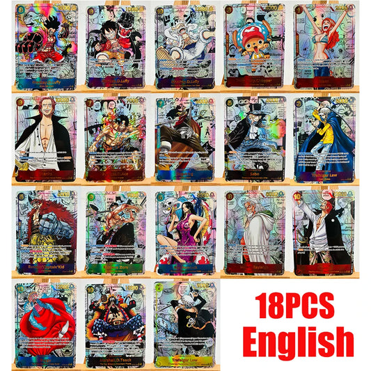 Pack de Cartes One Piece TCG - Set Premium 18 Pièces (Anglais)