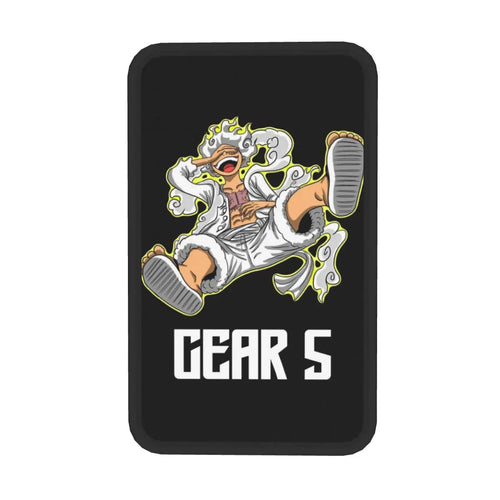 Tapis de Console Centrale One Piece - Protection Accoudoir Luffy Nika